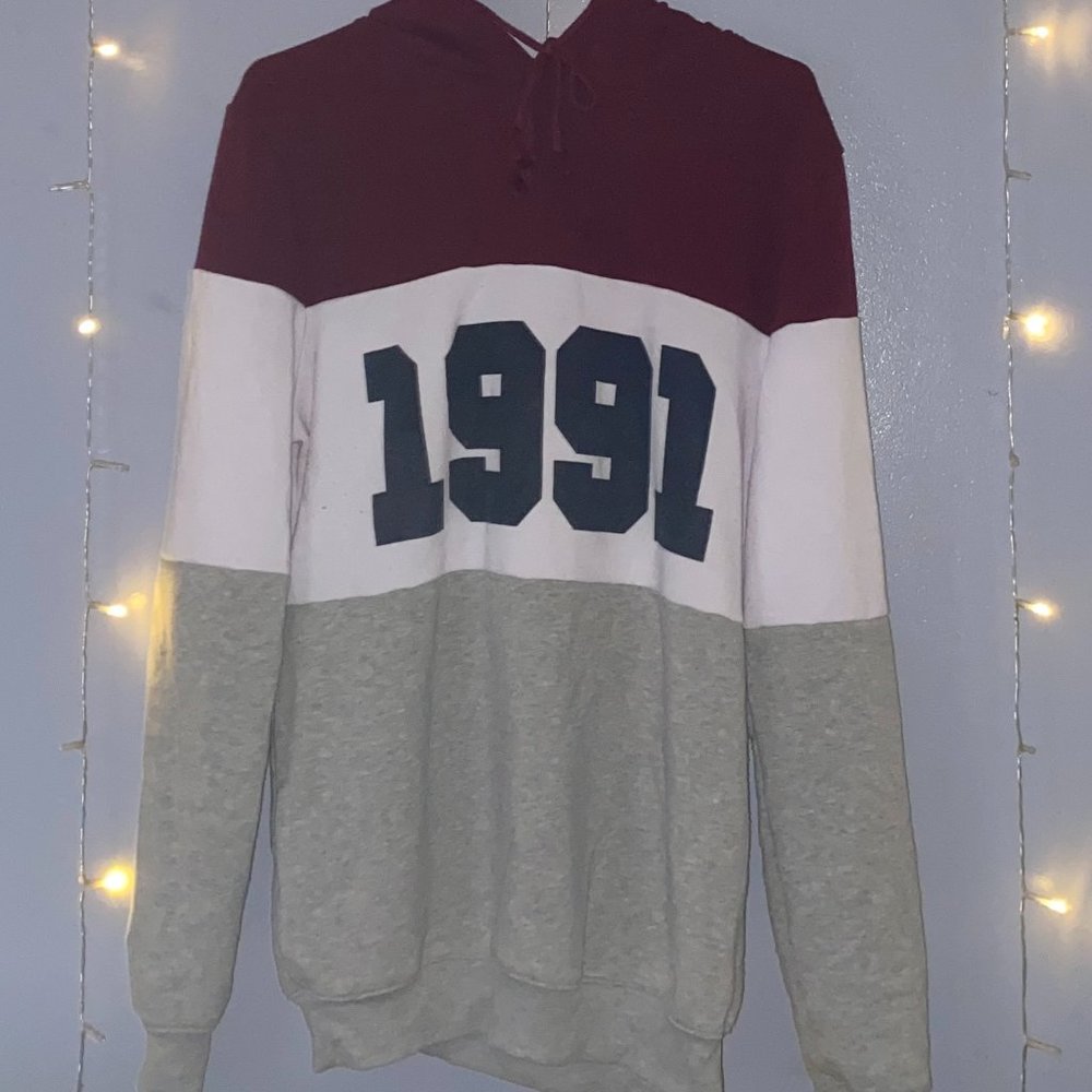 1991 multicolor hoodie